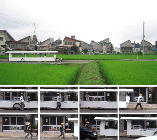 ホワイトリムジン屋台